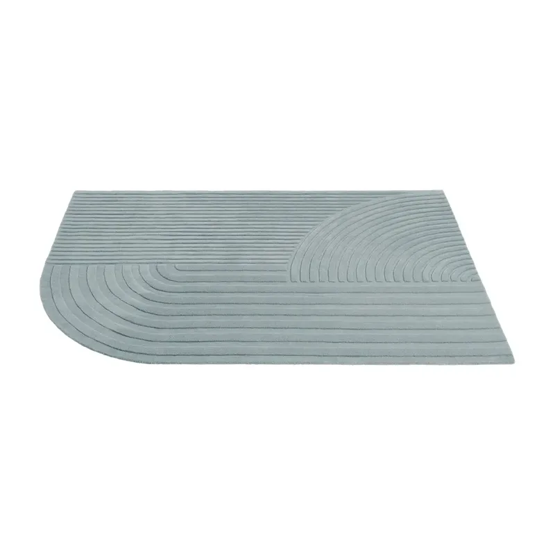 Relevo Teppich 170 x 240 cm Sage Green von Muuto – Produktfoto