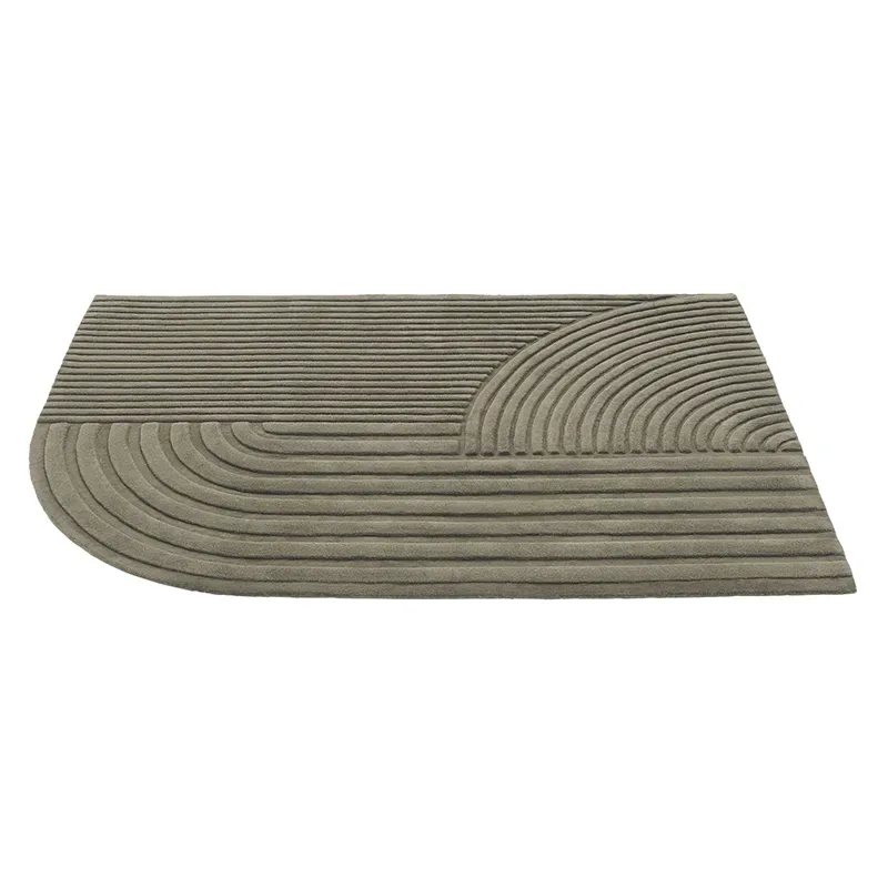 Relevo Teppich 170 x 240 cm - Taupe von Muuto – Produktfoto