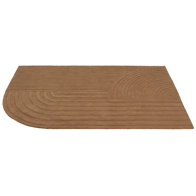 Relevo Teppich 200 x 300 cm - Burnt Orange von Muuto – Produktfoto