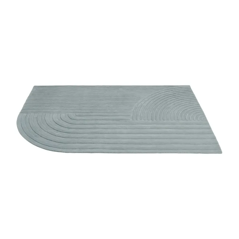 Relevo Teppich 200 x 300 cm Sage Green van Muuto – productfoto