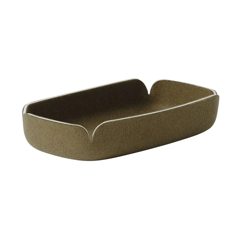 Restore Tablett 15,5x28 cm Brown green van Muuto – productfoto