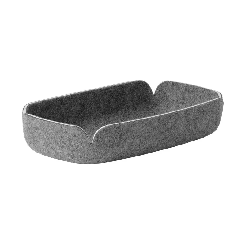 Restore Tablett 15,5x28 cm Grey mélange van Muuto – productfoto
