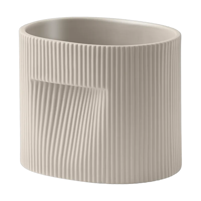 Ridge Blumentopf 15 cm Beige från Muuto – produktbild