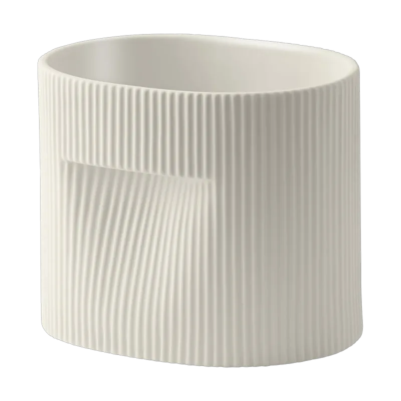 Ridge Blumentopf 15 cm Off-white fra Muuto – produktbillede