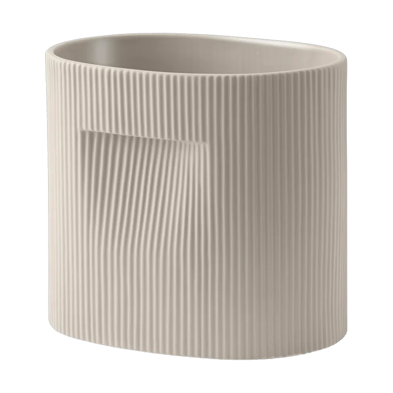Ridge Blumentopf 24 cm Beige från Muuto – produktbild