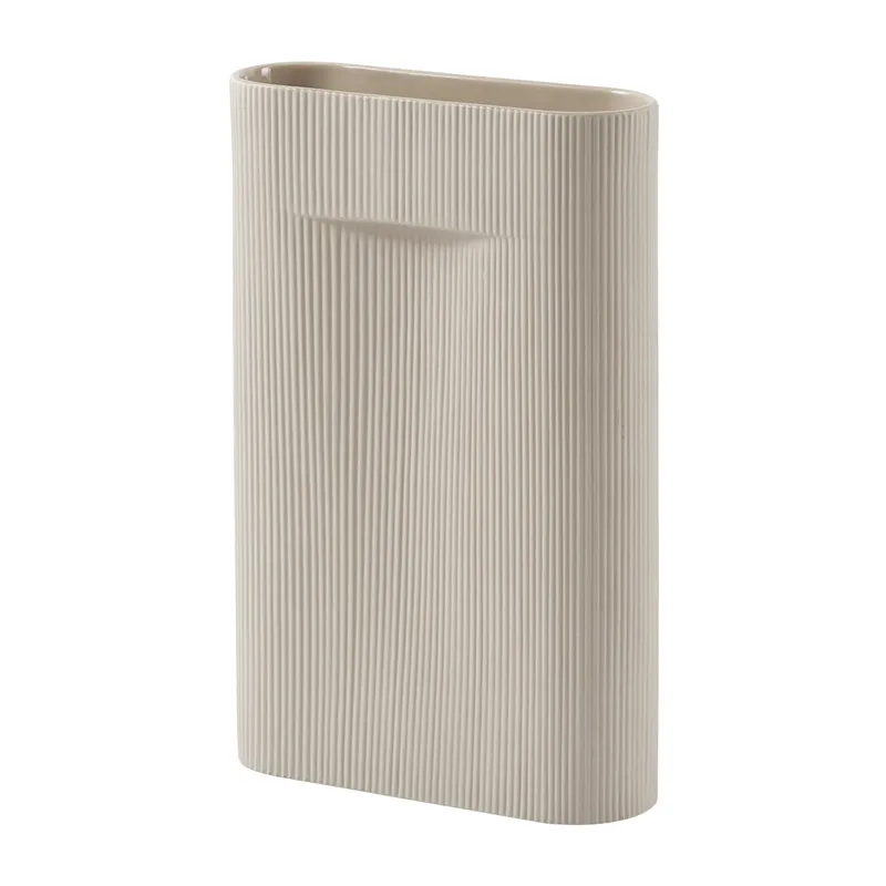 Ridge Vase 48,5cm Beige van Muuto – productfoto