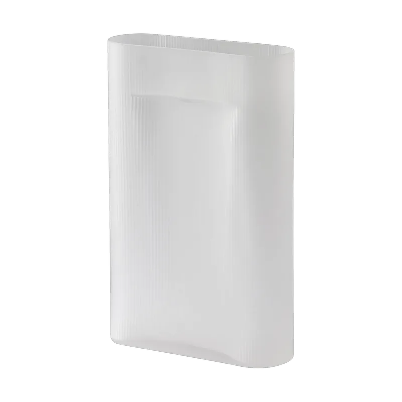 Ridge Vase Milchglas 48,5 cm White by Muuto – product photo