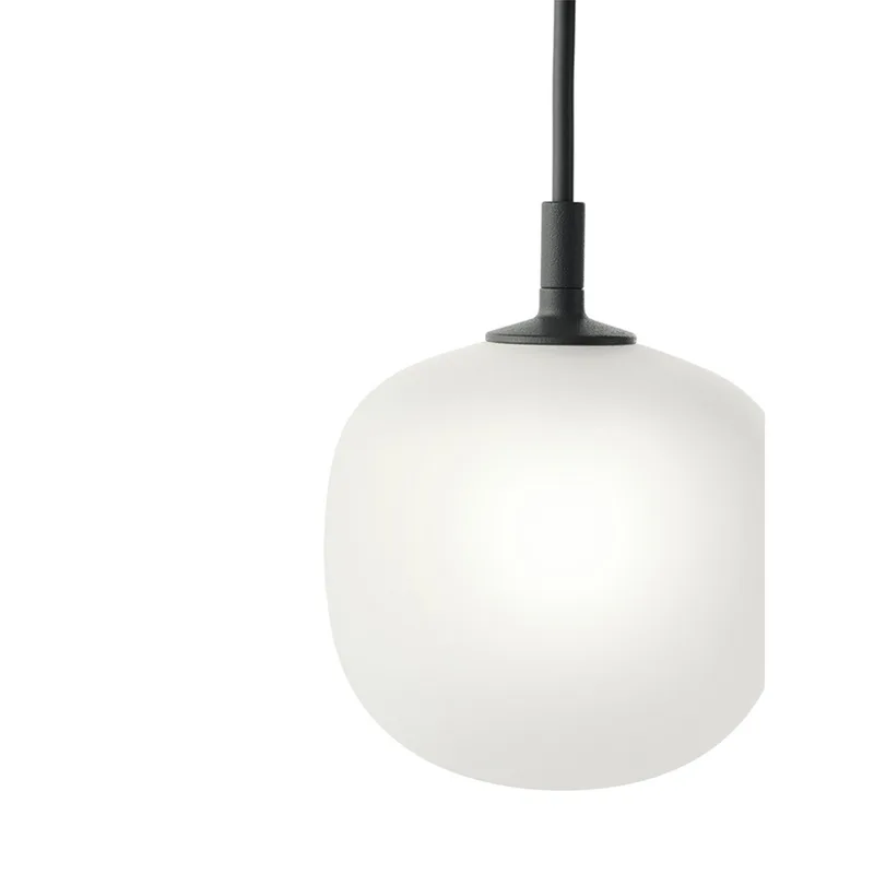 Rime Hanglamp Ø12 White/Black by Muuto – product photo