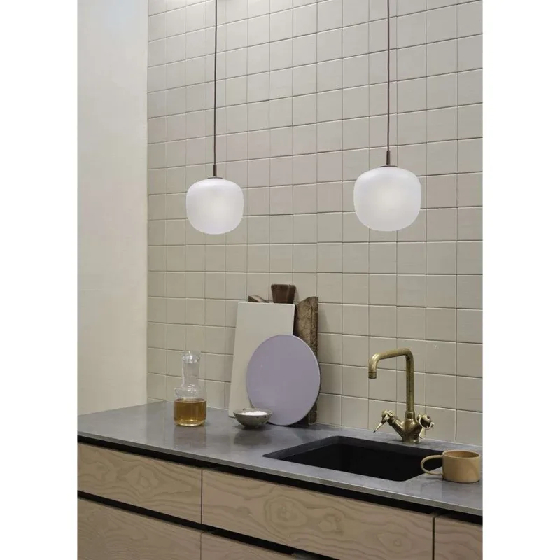 Rime Hanglamp Ø18 Deep Red van Muuto – productfoto