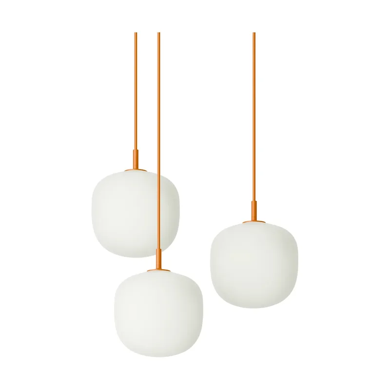 Rime Pendant Cluster 3 Pendel Orange, Ø18 cm von Muuto – Produktfoto