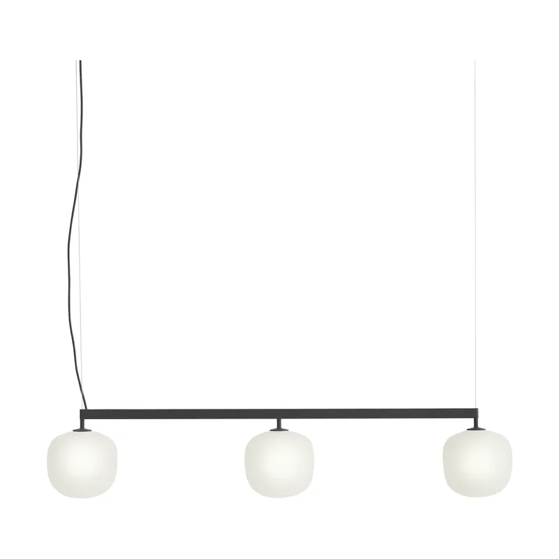 Rime Rail Lamp Pendelleuchte Black by Muuto – product photo