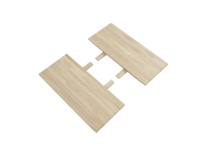 Set de 2 rallonges Earnest Extendable Oiled oak de Muuto – photo du produit