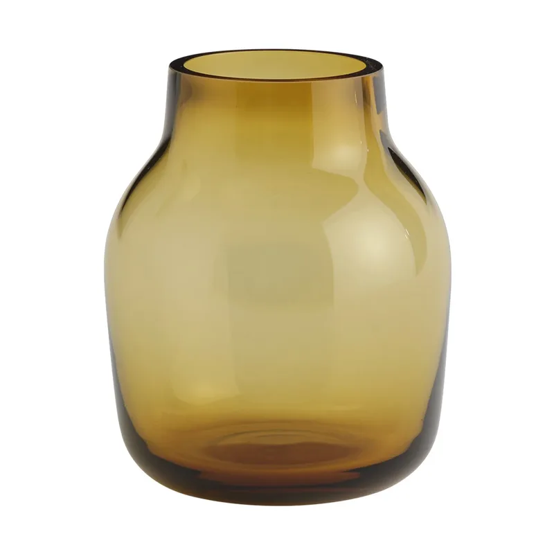 Silent Vase Ø11cm Burnt Orange von Muuto – Produktfoto