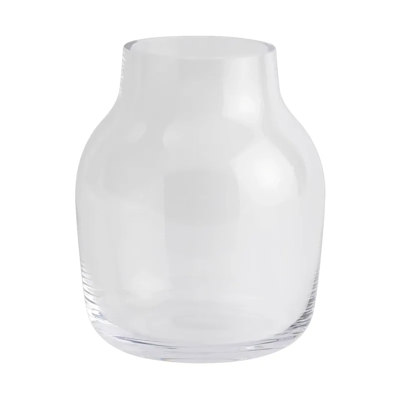 Silent Vase Ø11cm Clear von Muuto – Produktfoto