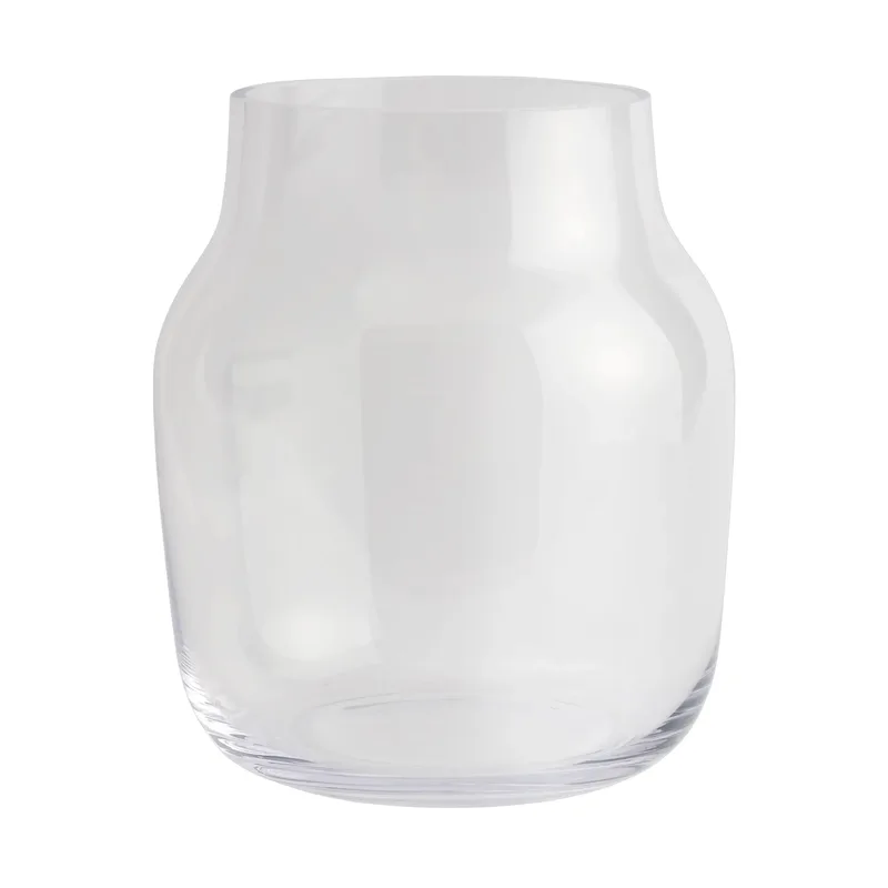 Silent Vase Ø20cm Clear von Muuto – Produktfoto