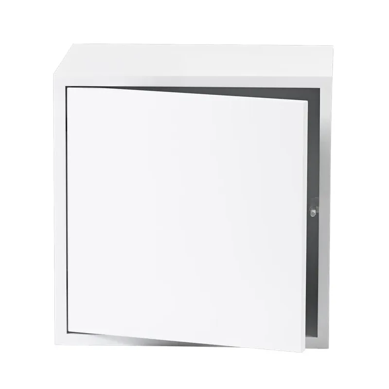 Stacked 2.0 Regalsystem mit Tür, medium Weiß by Muuto – product photo