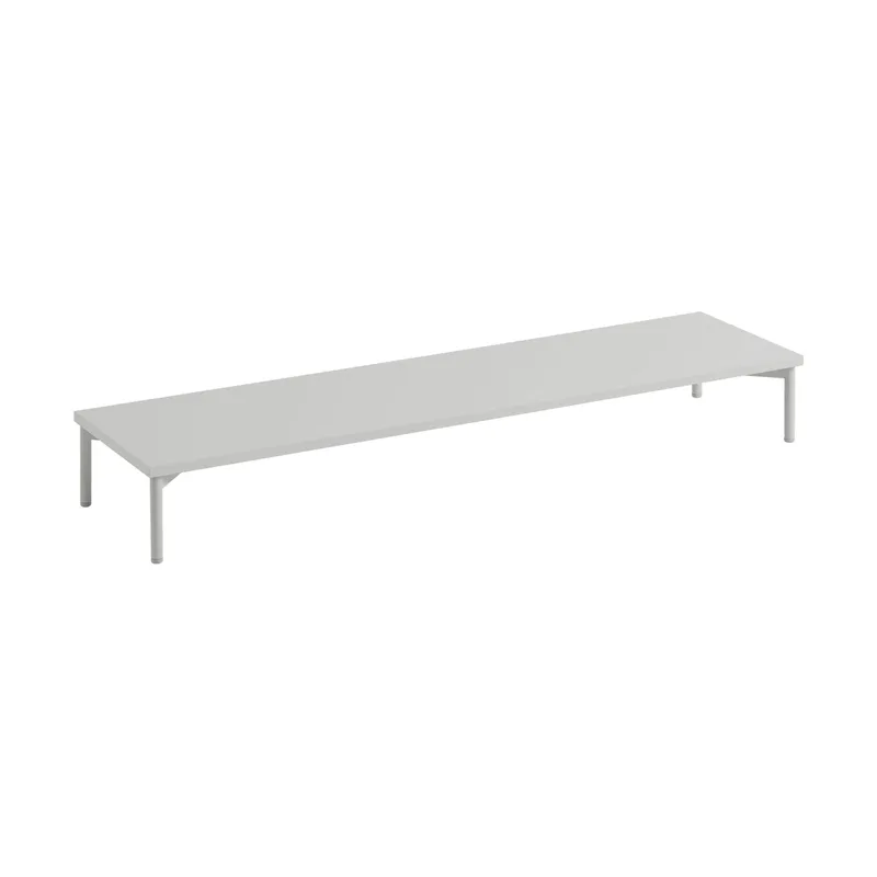 Stacked Aufbewahrungssystem Podium mit Tube Base Grey/Grey by Muuto – product photo