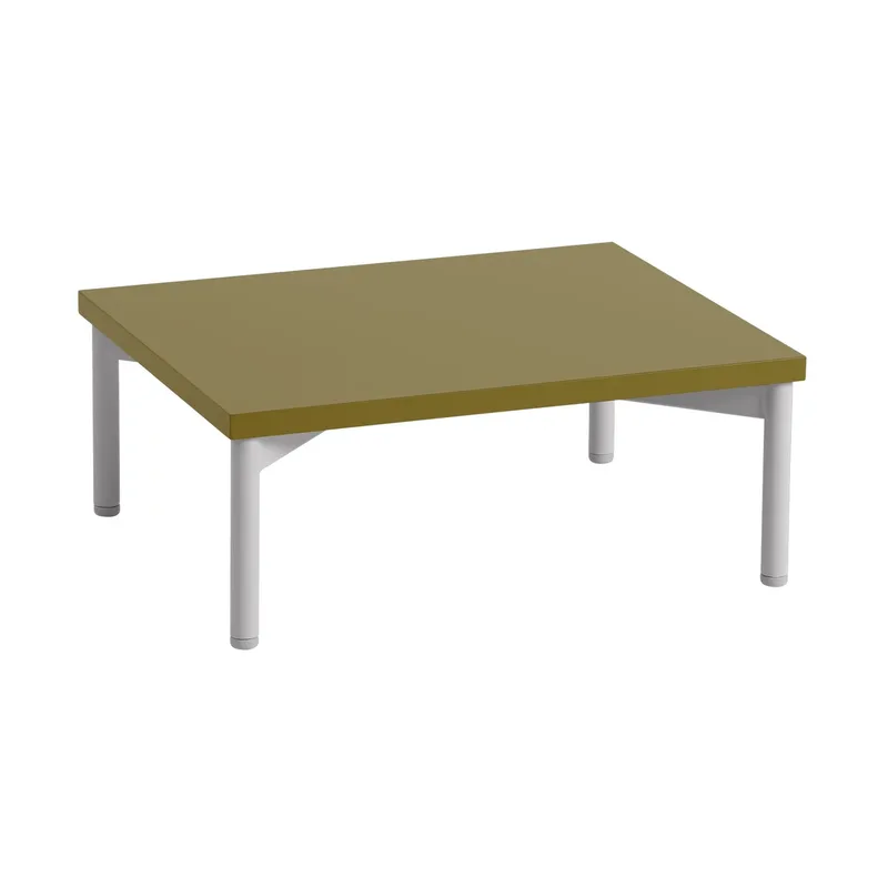 Stacked Aufbewahrungssystem Podium Tube Base 43,5x35 cm Brown green-grey von Muuto – Produktfoto