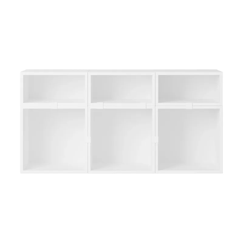 Stacked Aufbewahrungssystem Sideboard Konfiguration 5 White de Muuto – photo du produit