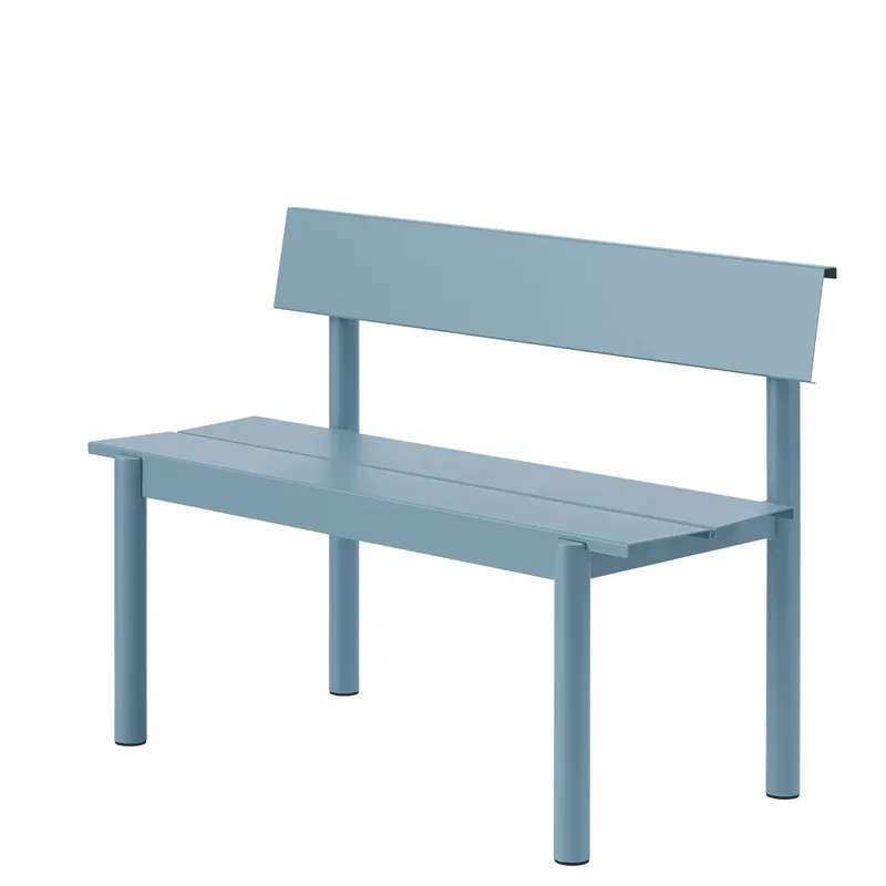 Stahlban 110cm Linear Steel Pale Blue von Muuto – Produktfoto