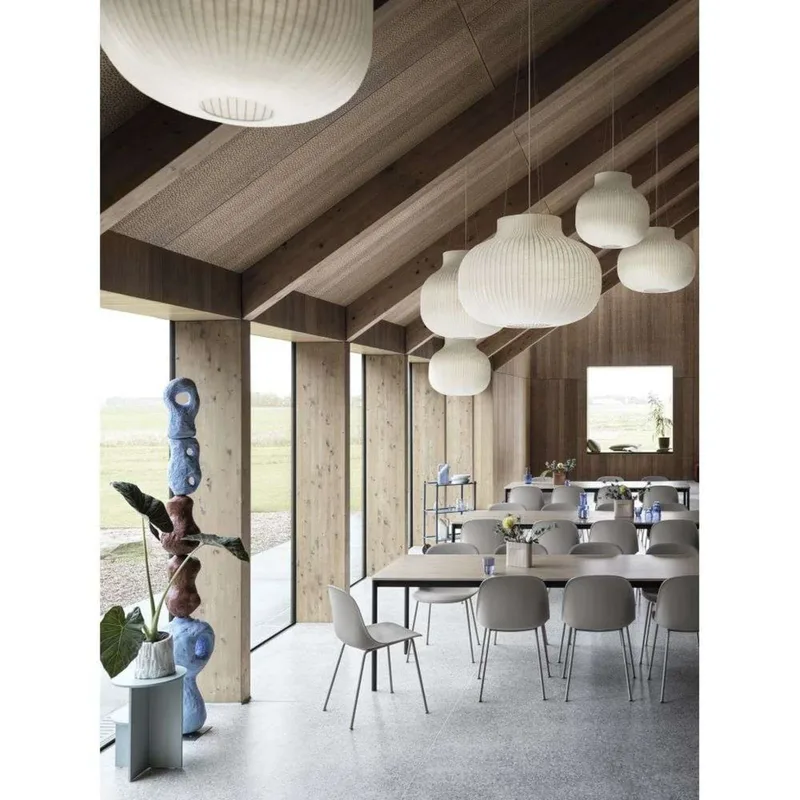 Strand Hanglamp Closed Ø45 White van Muuto – productfoto
