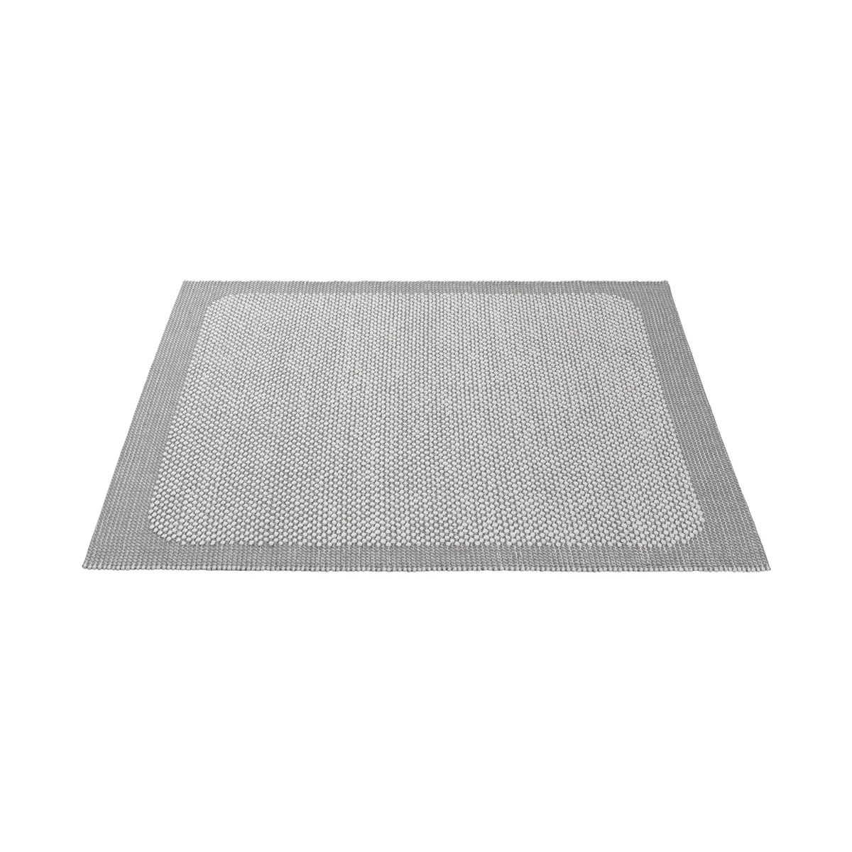 Teppich Pebble - Grau - Jutefaser - Designer Margrethe Odgaard von Muuto – Produktfoto