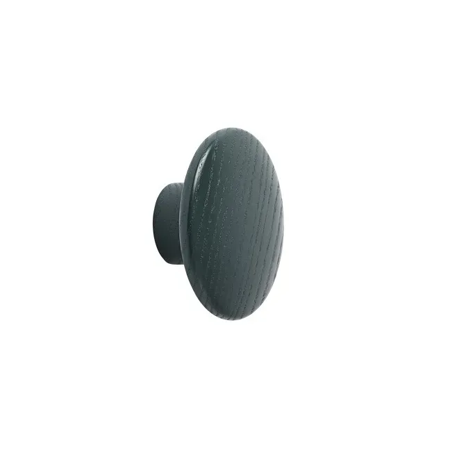 The Dots Kleiderhaken dark green XS by Muuto – product photo
