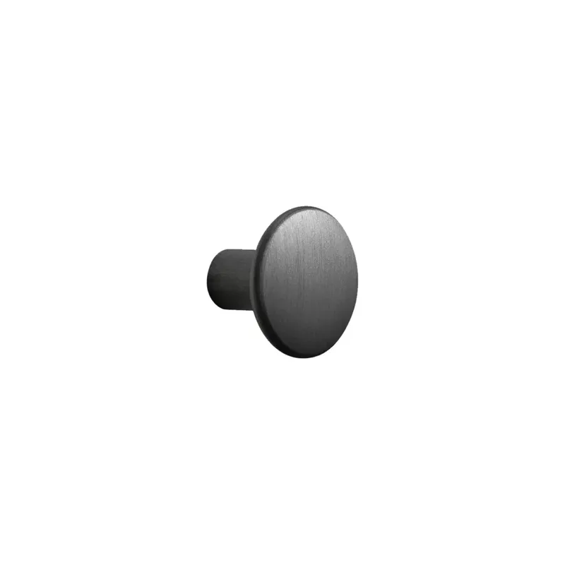 The Dots Kleiderhaken metall 2,7cm Schwarz by Muuto – product photo