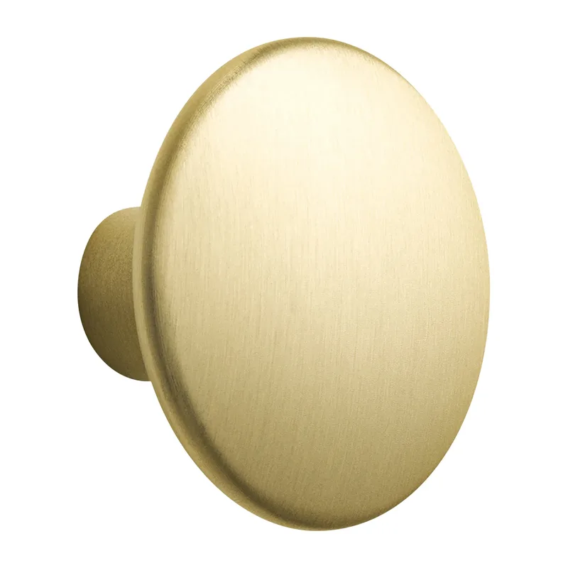 The Dots Kleiderhaken metall 5cm Messing by Muuto – product photo