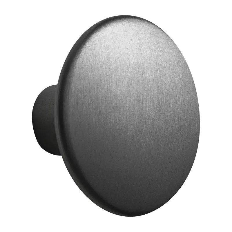 The Dots Kleiderhaken metall 5cm Schwarz by Muuto – product photo