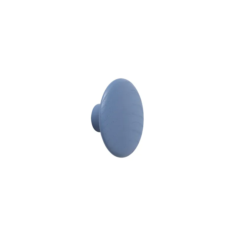The Dots Wandhaken pale blue Klein by Muuto – product photo
