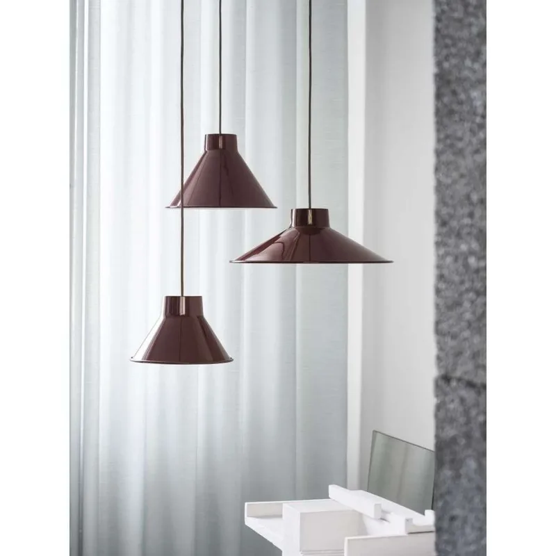 Top Hanglamp Ø21 Deep Red van Muuto – productfoto