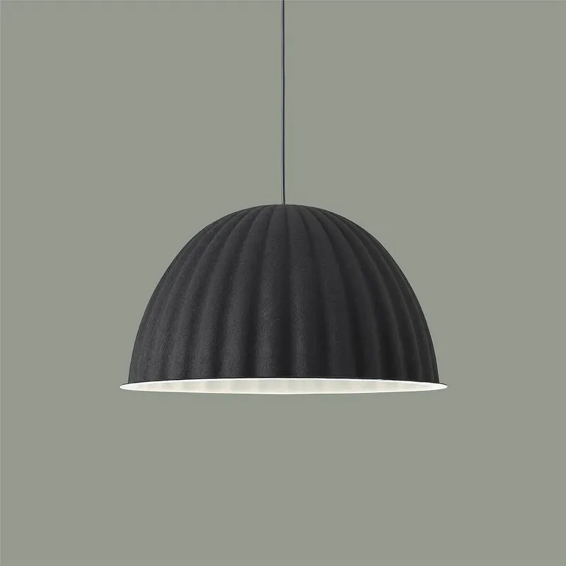Under The Bell hanglamp Ø 55 cm zwart E27 by Muuto – product photo