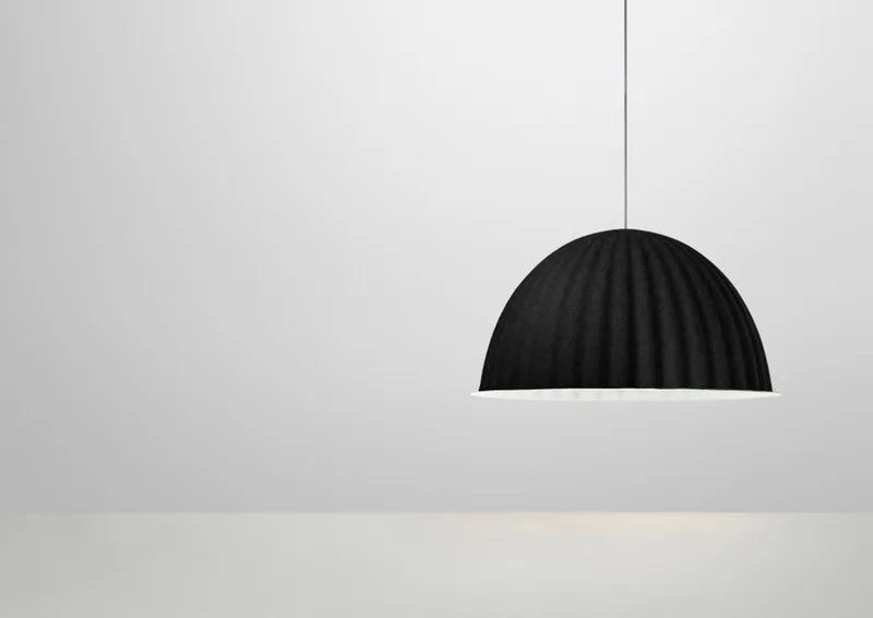 Under The Bell Hanglamp Ø82 Black by Muuto – product photo