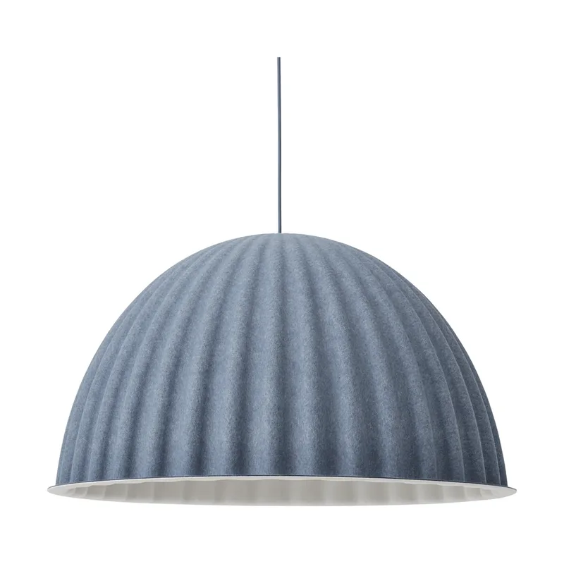 Under the bell Pendelleuchte Ø 82cm Blaugrau de Muuto – photo du produit