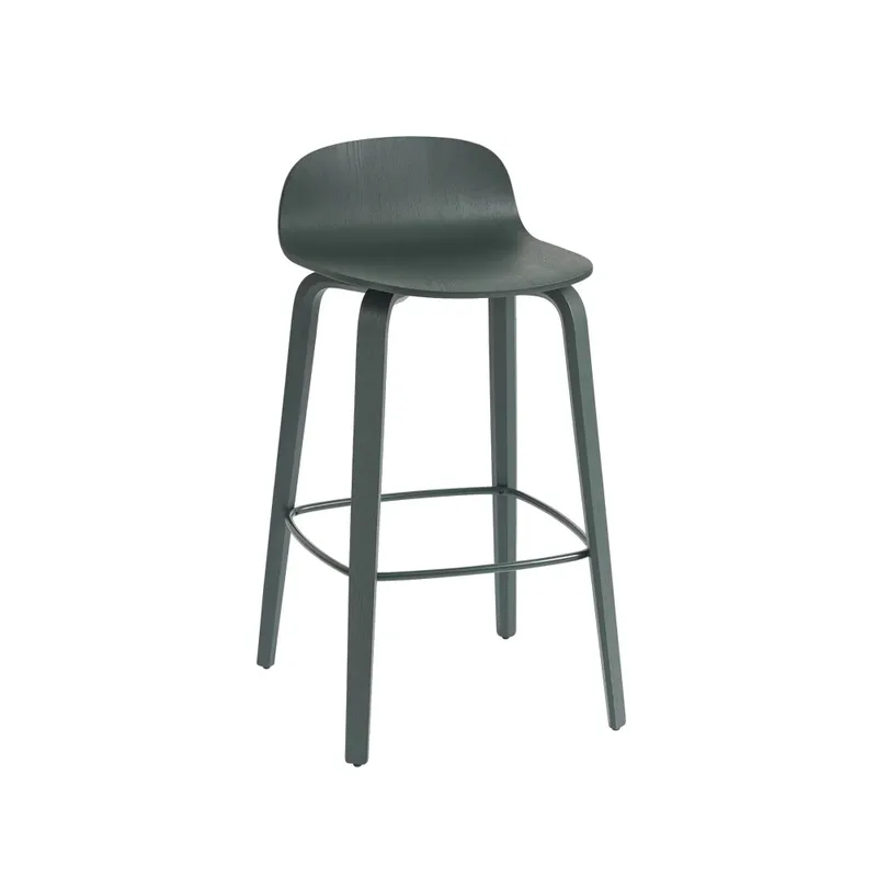 Visu Barstuhl 65 cm Dark green-Dark green by Muuto – product photo
