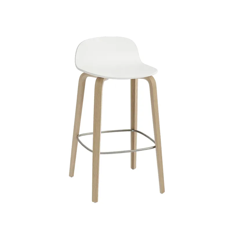 Visu Barstuhl 65 cm White-Oak by Muuto – product photo