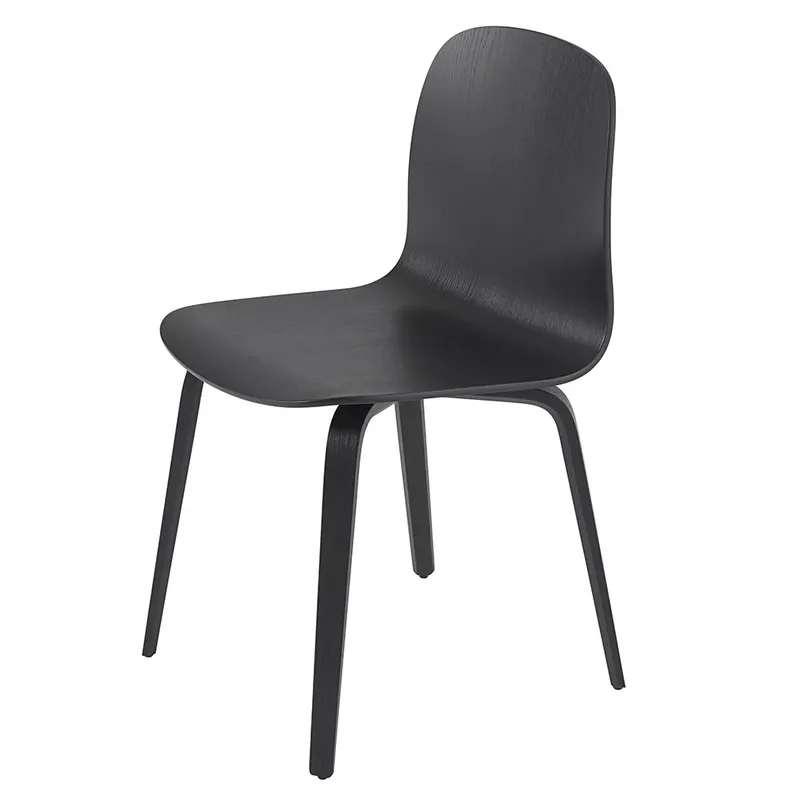 Visu stuhl - Black Black von Muuto – Produktfoto