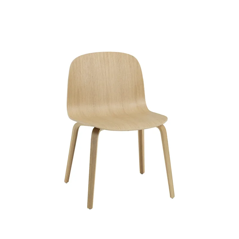 Visu Wide Stuhl Oak-Oak van Muuto – productfoto
