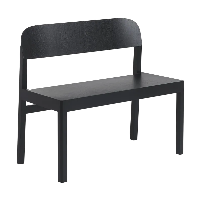 Workshop Bank Black van Muuto – productfoto