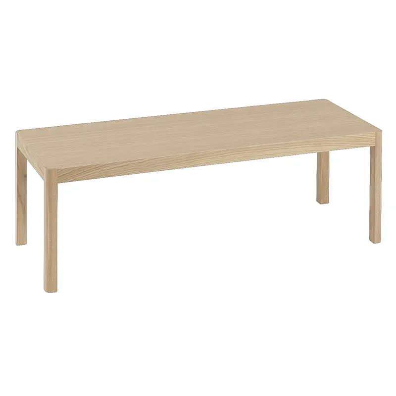 Workshop Couchtisch 43 x 120 cm - Oak Veneer Oak by Muuto – product photo