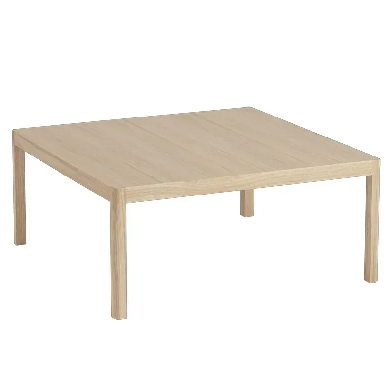 Workshop Couchtisch 86 x 86 cm - Oak Veneer Oak från Muuto – produktbild