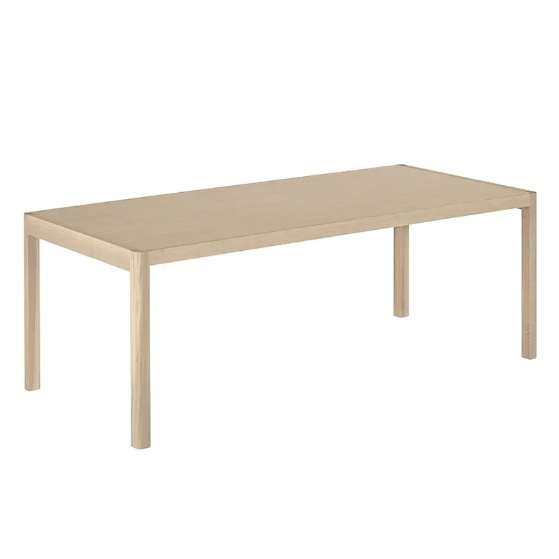 Workshop Table 92-200 cm - Oak Veneer Oak van Muuto – productfoto
