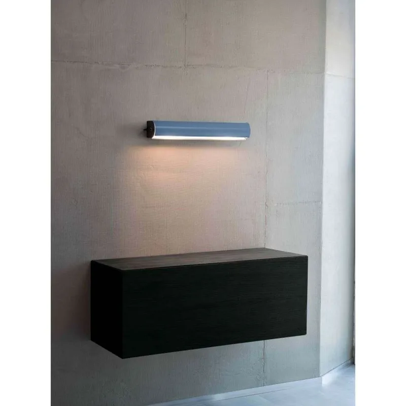 Applique Cylindrique Longue wandlamp, blauw - Nemo Lighting - Woonkamer - Vintage / Retro van Nemo Lighting – productfoto