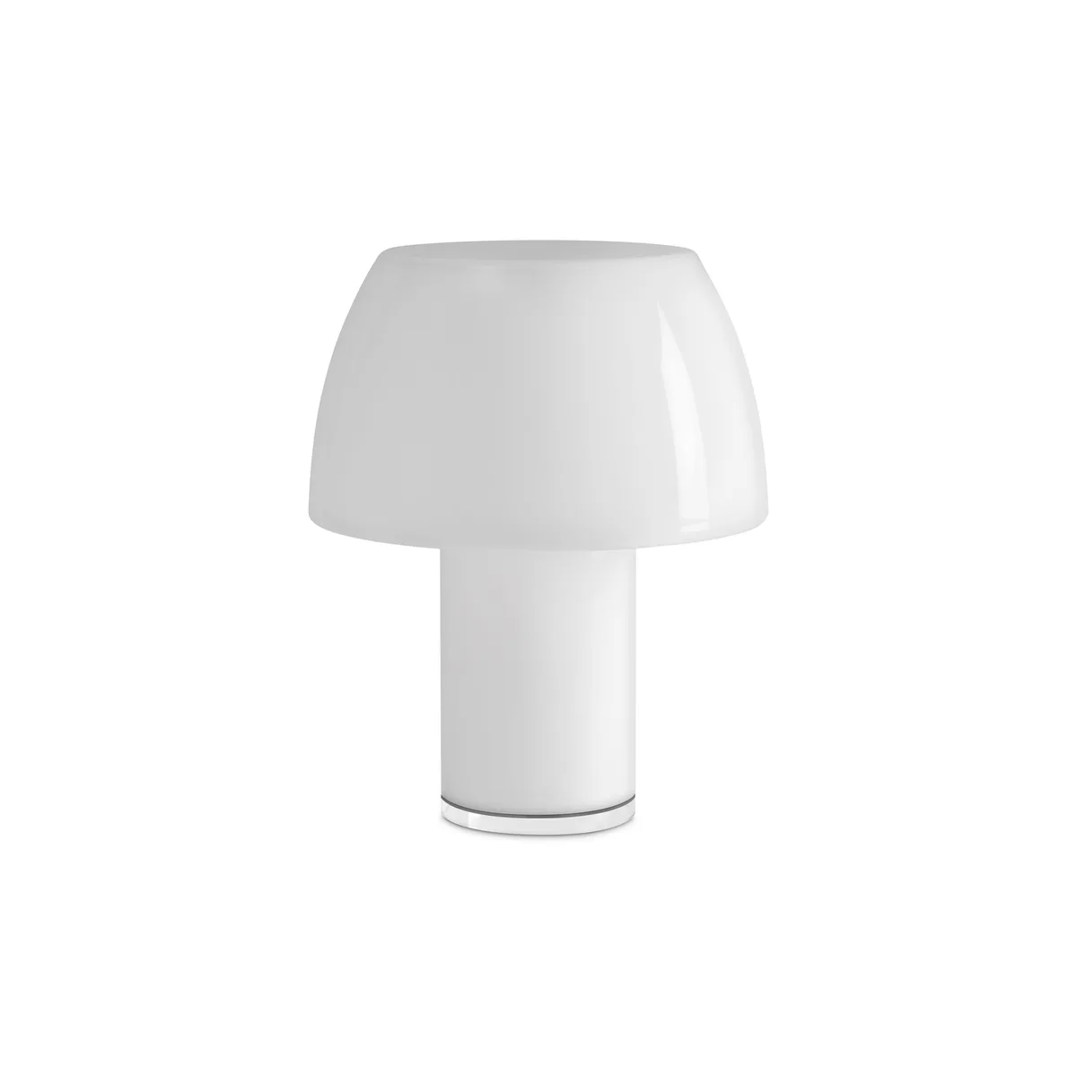 Kabellose, wiederaufladbare Außenlampe Lorosae - Weiß - Glas - Designer Álvaro Siza by Nemo Lighting – product photo