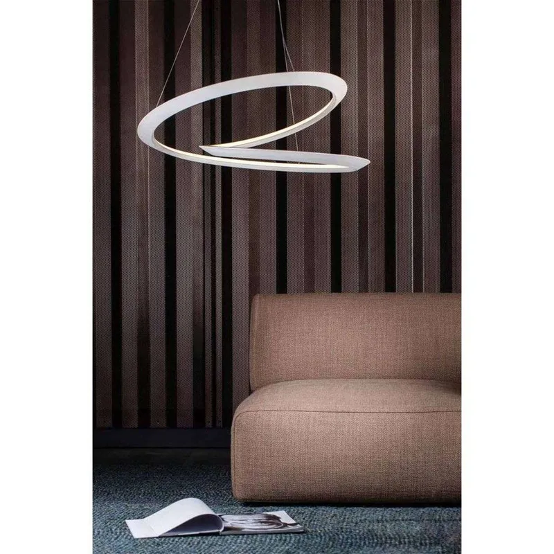 Kepler Minor Hanglamp White - Nemo Lighting - Eetkamer - Aluminium von Nemo Lighting – Produktfoto