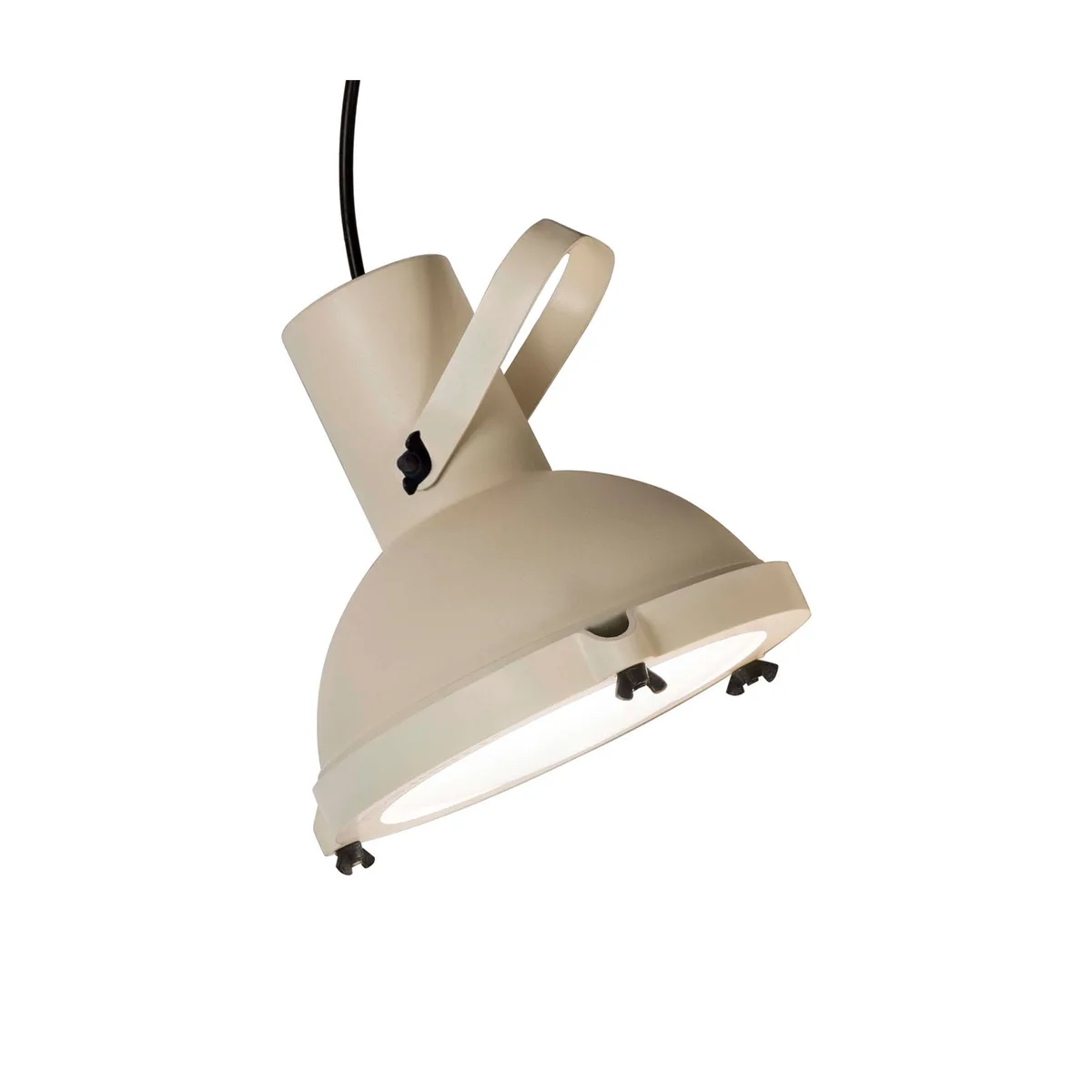Pendelleuchte Le Corbusier - Beige - Opalglas - Designer Le Corbusier van Nemo Lighting – productfoto