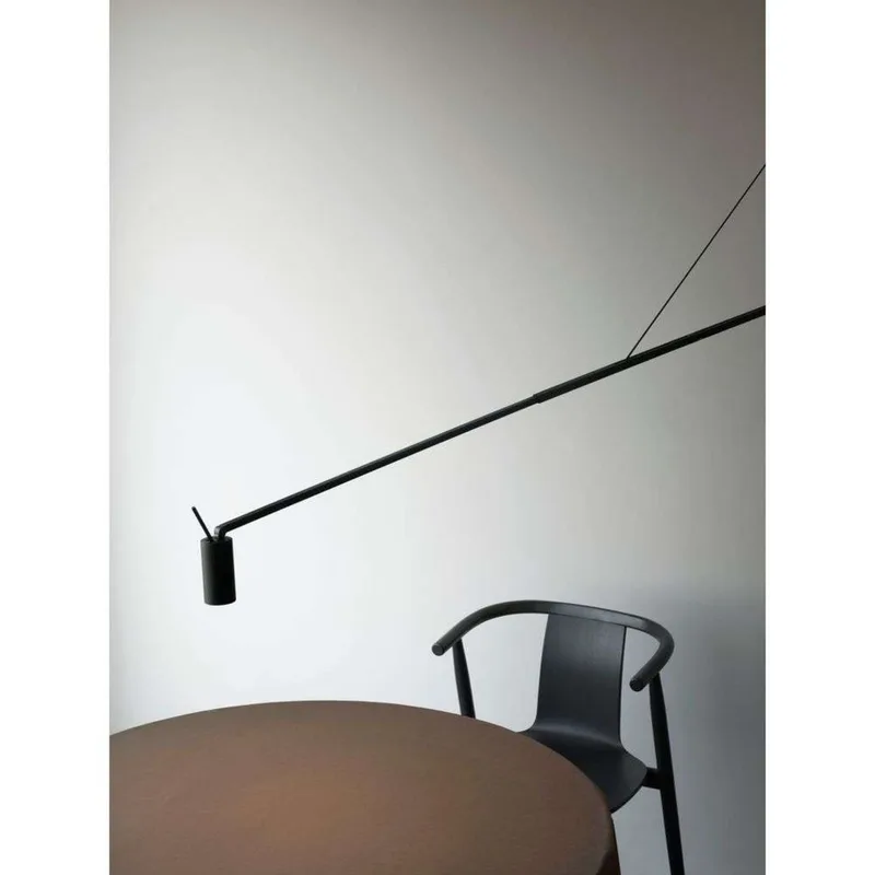 Swan Adjustable Wandlamp Matt Black - Nemo Lighting - Aluminium by Nemo Lighting – product photo