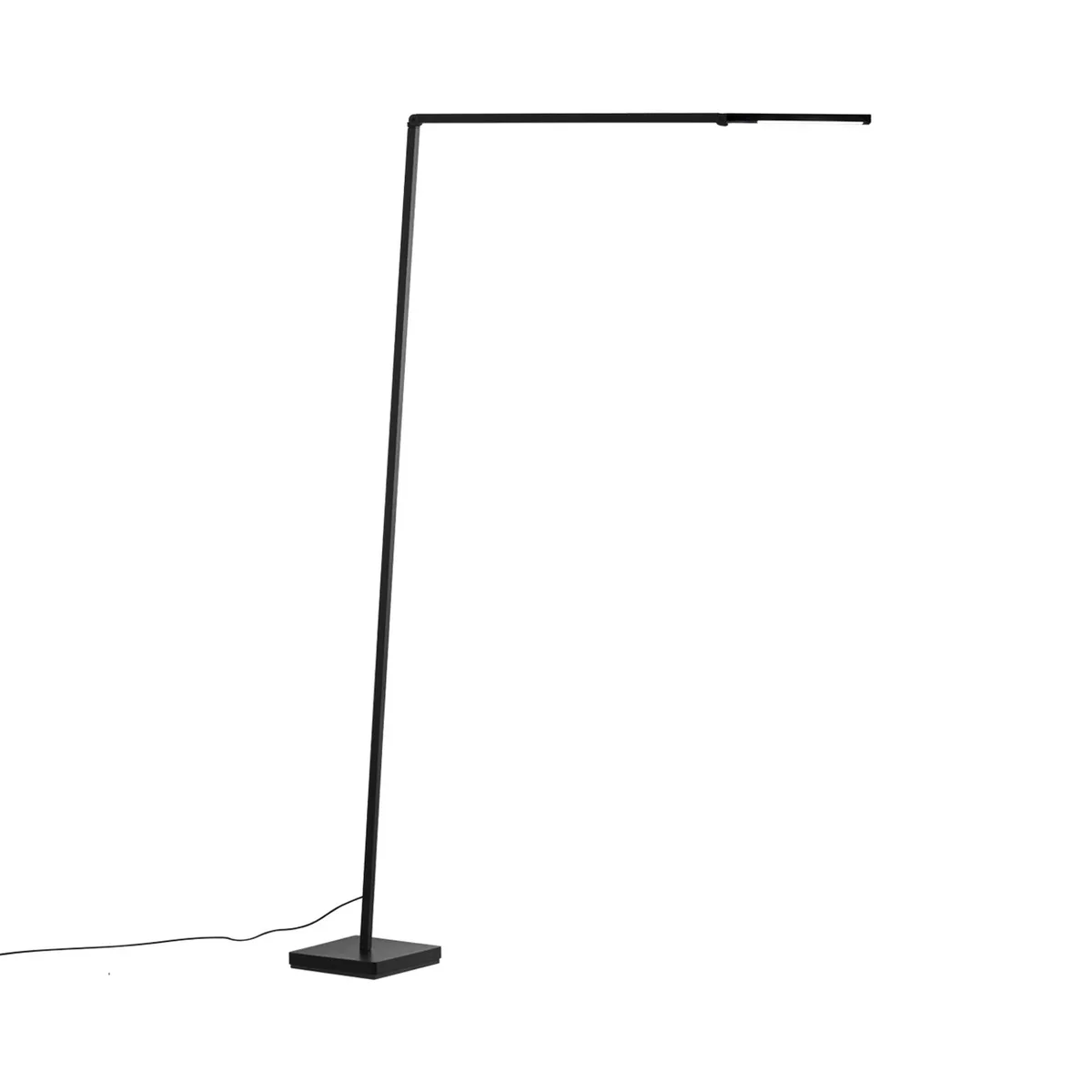 Verstellbare Lesestehleuchte Untitled - Schwarz - Technoplymer - Designer Bernhard Osann by Nemo Lighting – product photo