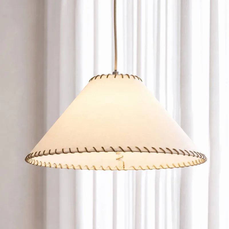 hanglamp Whitt, wit, papier, Ø 39 cm, E27 by NOLA in Crèmewit – product photo